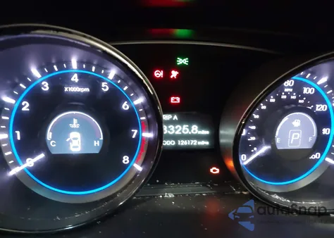 2014 Hyundai Sonata Gls из США, поврежденный, VIN 5NPEB4AC6EH935341